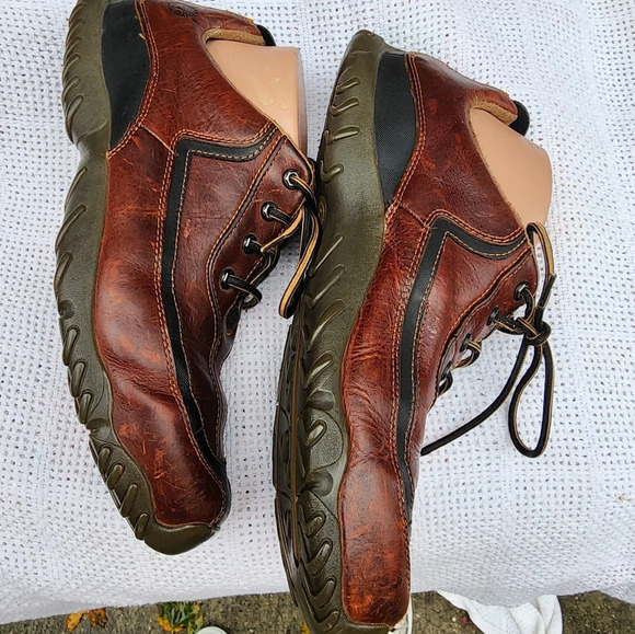 Timberland Smart Comfort Leather Oxford Walking Shoes Men’s Size 11 Brown Casual main image 4